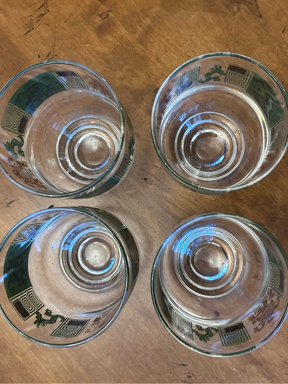 Andes Pattern Federal Rocks Glasses Set of 4